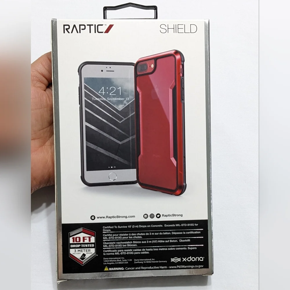 iPhone 8 Plus, iPhone 7 Plus, iPhone 6S Plus, iPhone 6 Plus NEW Red Phone Case